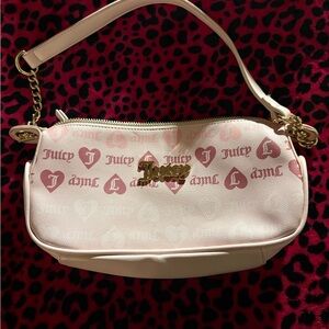 Juicy Couture Heart Pattern Shoulder Bag